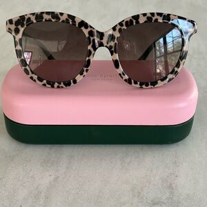 Kate Spade leopard hello sunshine Sunglasses